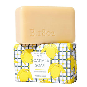 Beekman 1802 front packaging showing lemon bar and benefits