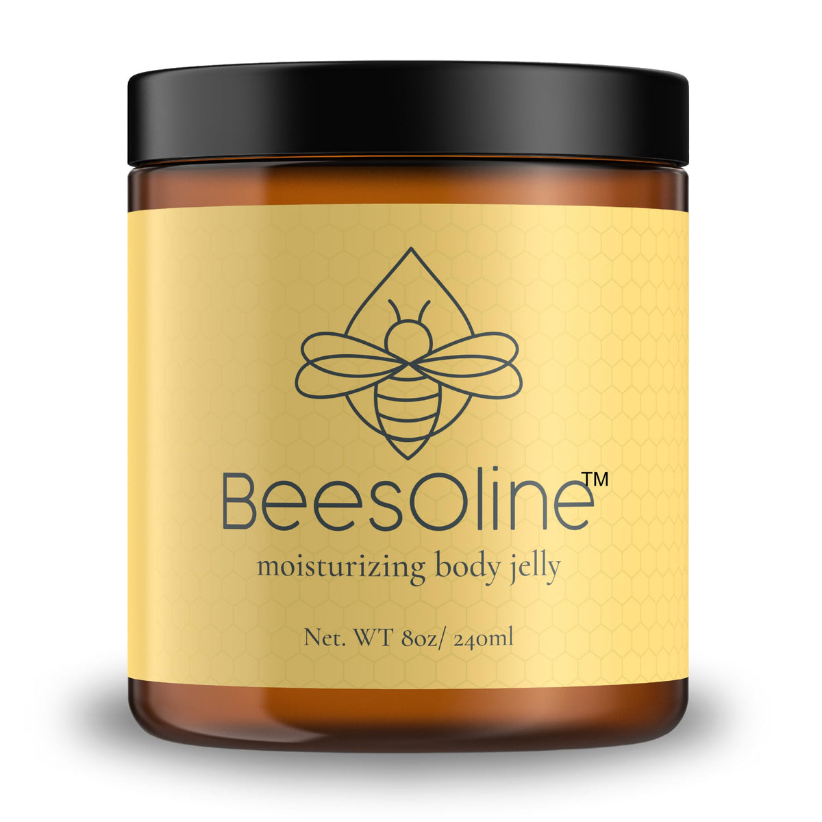 BeesOline front jar showing label and natural balm benefits