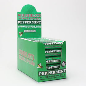 Beessential front packaging showing 40-count peppermint tubes, convenient bulk supply