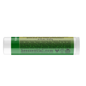 Beessential close-up of balm texture, highlights smooth beeswax and buttery finish