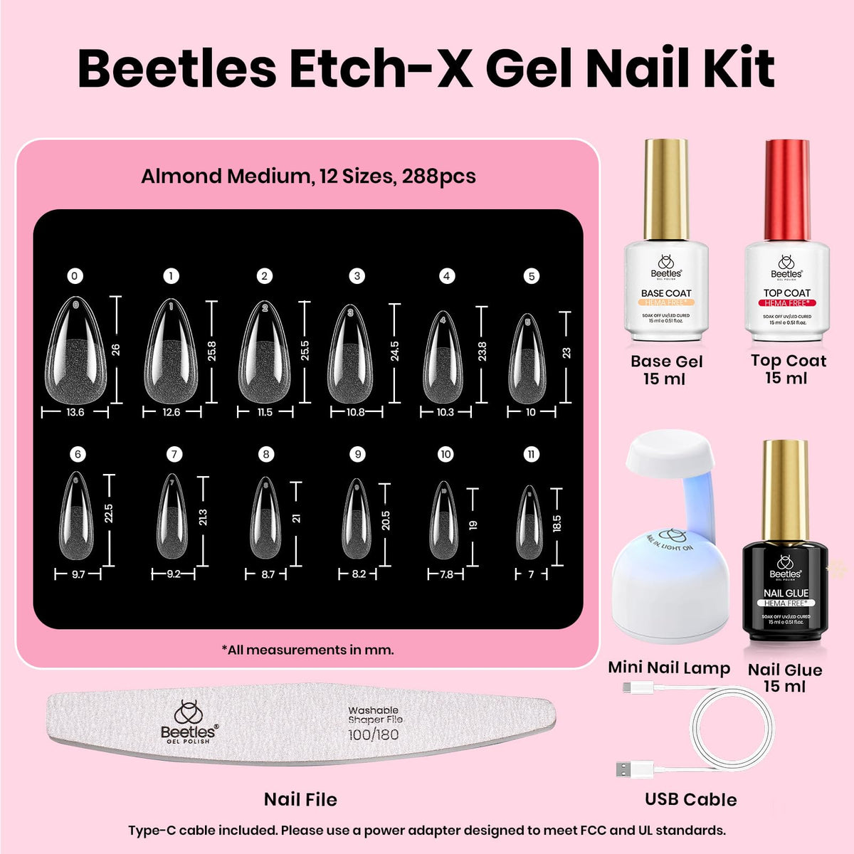 beetles 15ml bottles view of HEMA-free base top and glue for gentler use