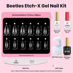 beetles 15ml bottles view of HEMA-free base top and glue for gentler use