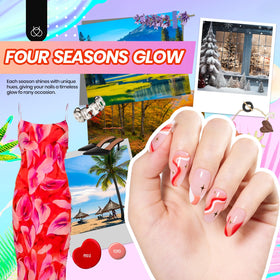 beetles gel polish 32 color array flatlay demonstrating color variety