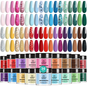 Beetles Gel Polish 36-color array showing variety and easy creativity