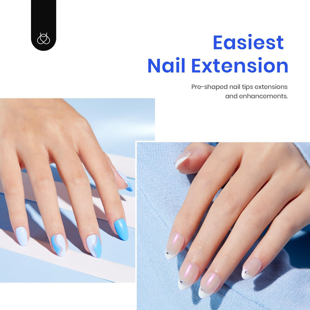 beetles gel polish close-up of 5-in-1 glue gel bottle highlighting multiuse benefit