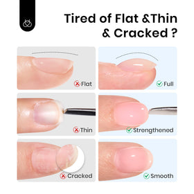 beetles base and top coat close-up showing clear labeling and reliable adhesion