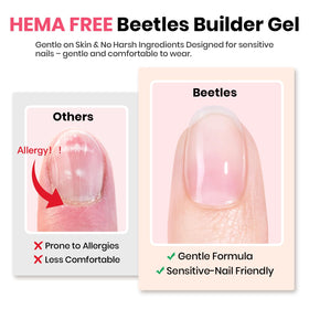 beetles blush whisper and three nude swatches illustrating natural color options
