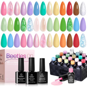 beetles Gel Polish box packaging showing full kit and neat presentation