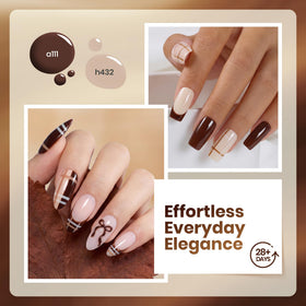 beetles brush stroke texture highlighting smooth coverage and consistency