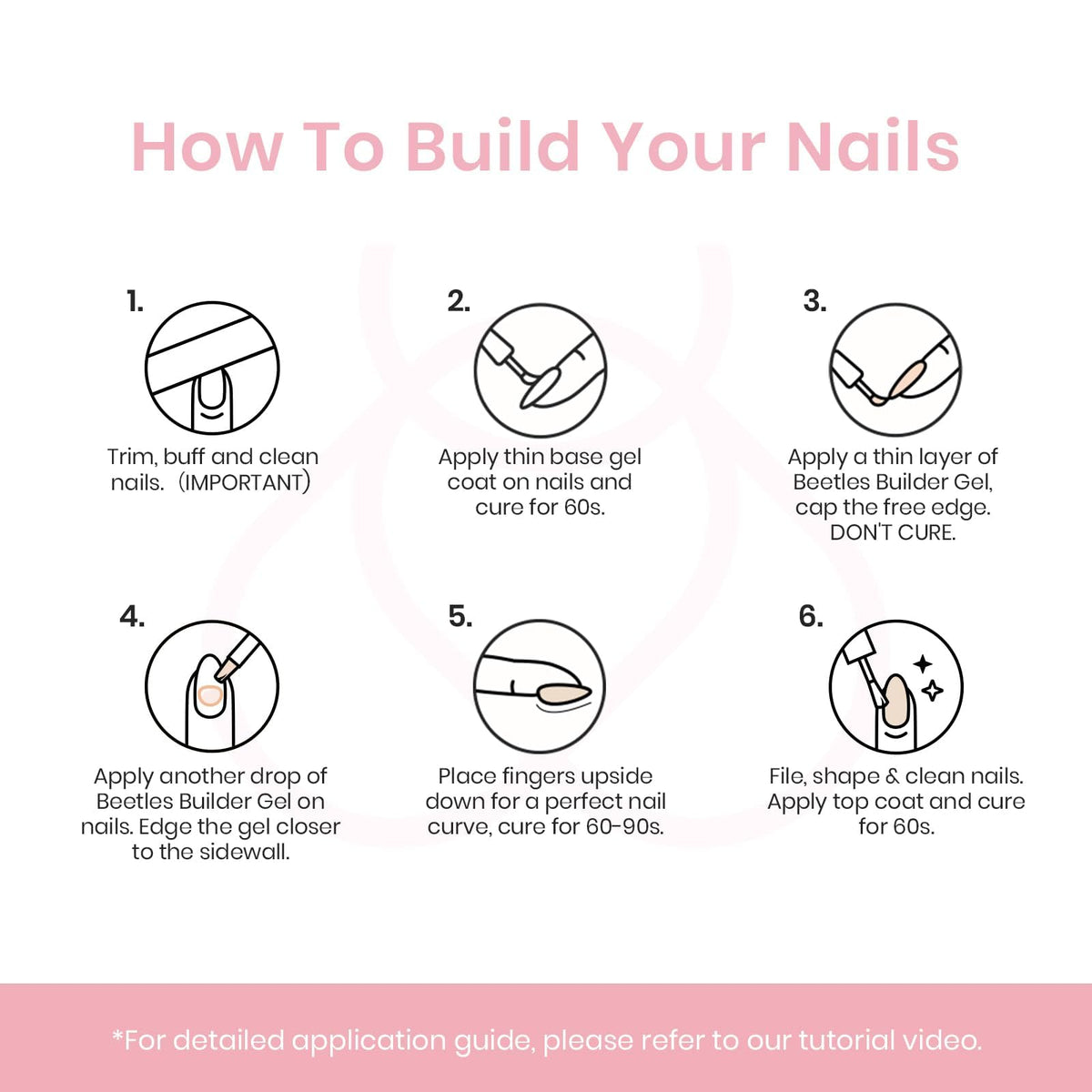 Beetles Builder Gel finished bridal manicure lifestyle shot highlighting elegant shimmer for events