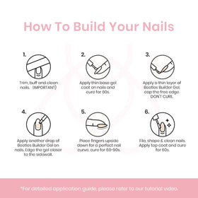 Beetles Builder Gel finished bridal manicure lifestyle shot highlighting elegant shimmer for events