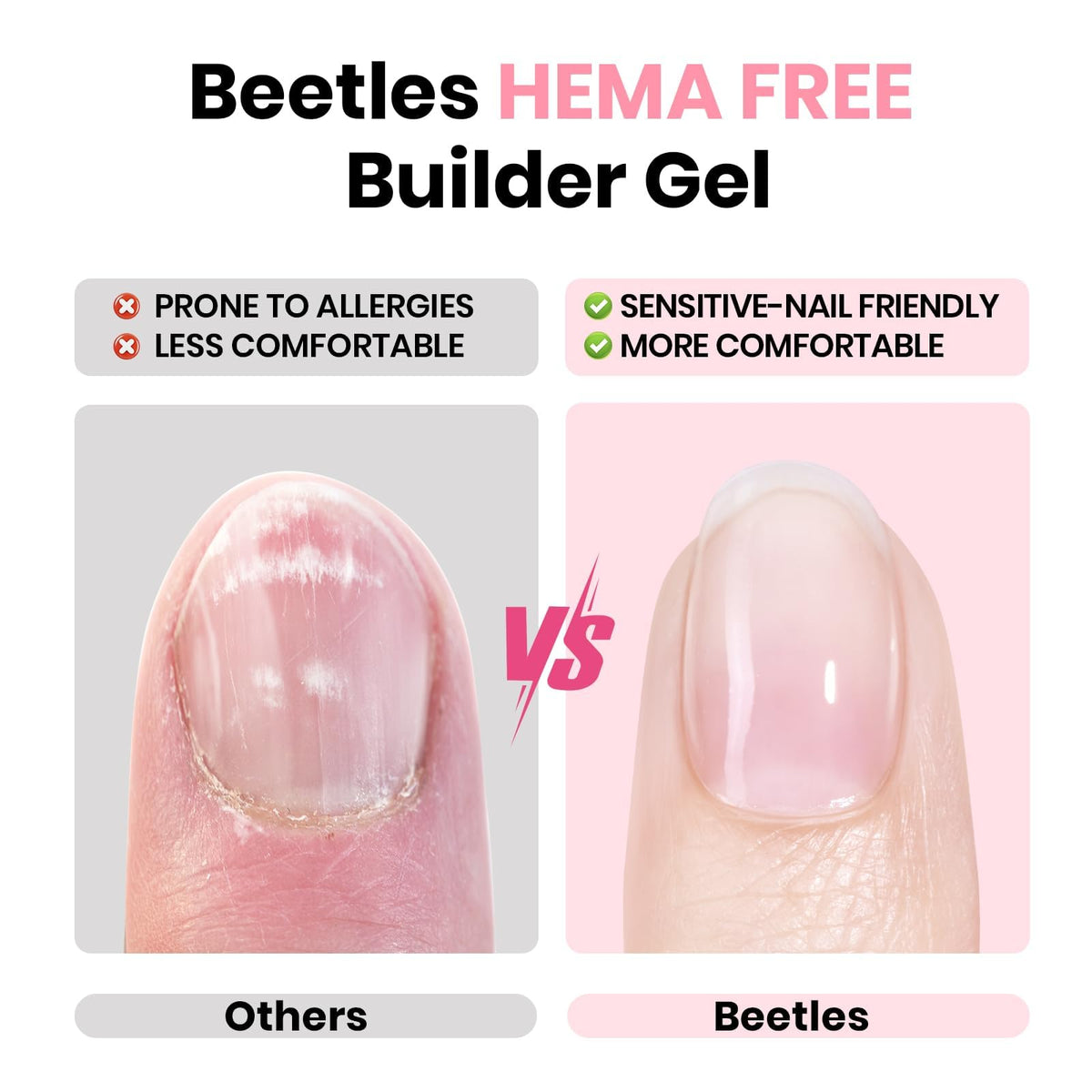 beetles builder gel texture close-up demonstrating smooth consistency for shaping
