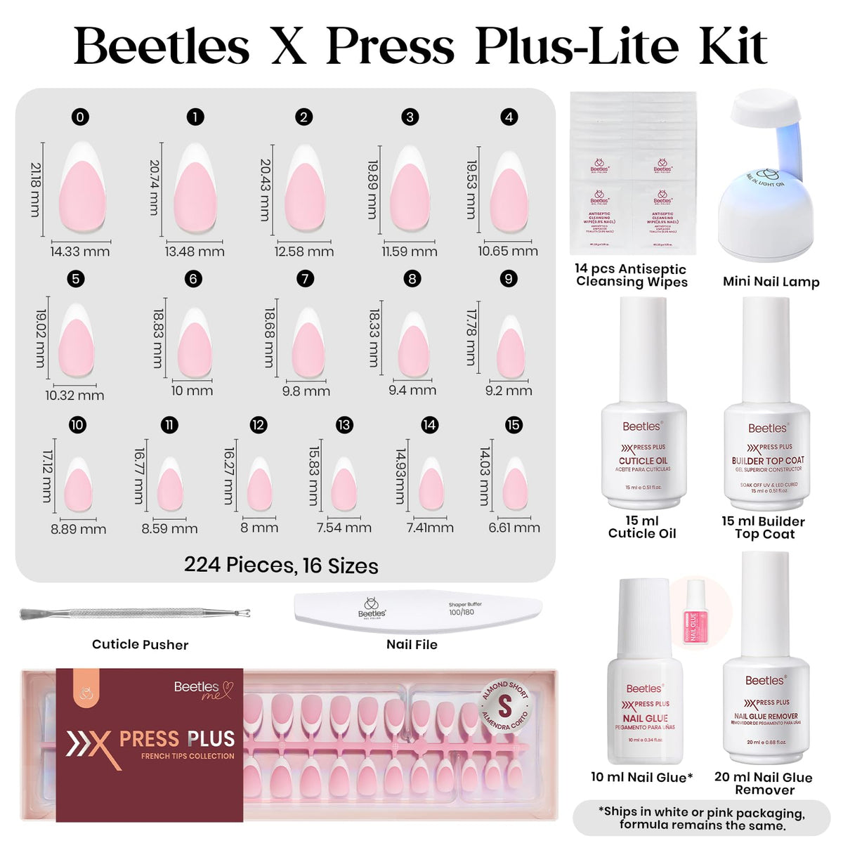 beetles builder top coat bottle showing protective sheen for longer wear
