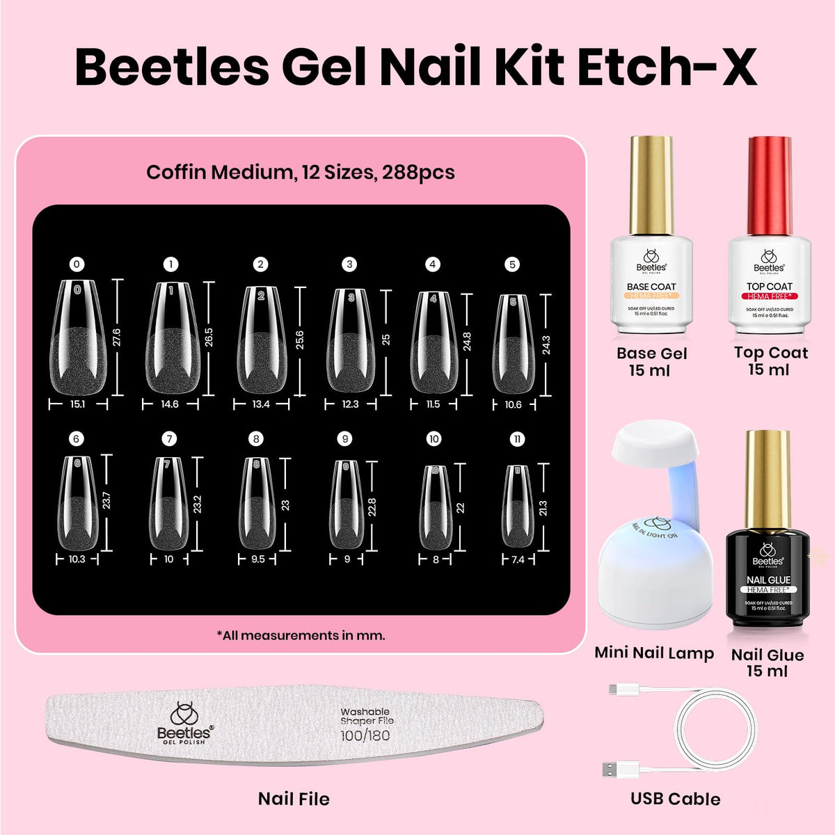 beetles close-up of matte inner texture improving glue grip and reducing tip slip