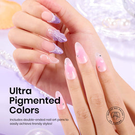 beetles close-up shimmer texture revealing pearl-shell swirl detail for eye-catching finish