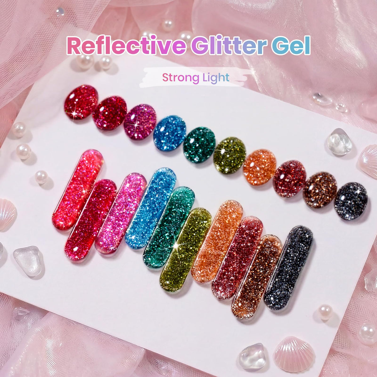 beetles closeup glitter texture revealing crushed diamond sparkle for impact