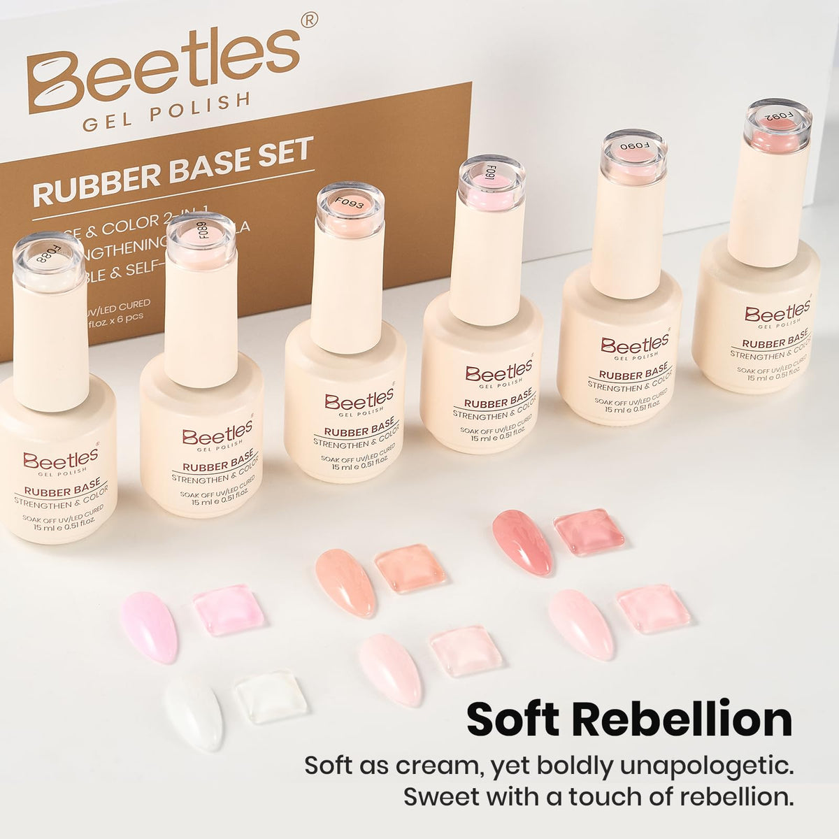Beetles cloud ombre demo nail blending shades for a soft gradient finish benefit