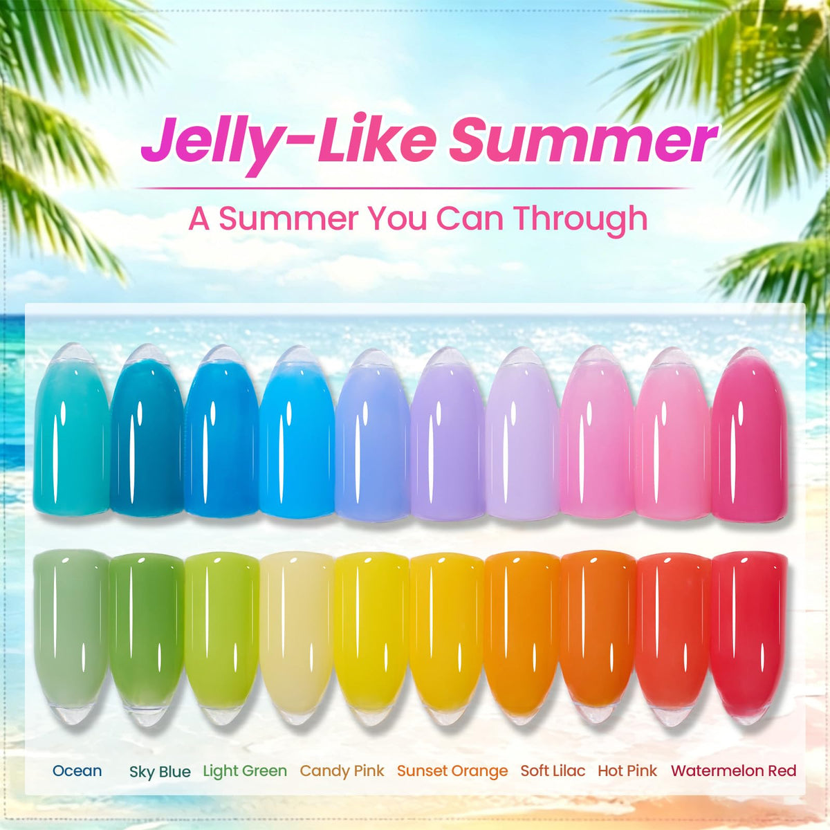 beetles color swatch fan displaying all jelly shades for easy selection and planning