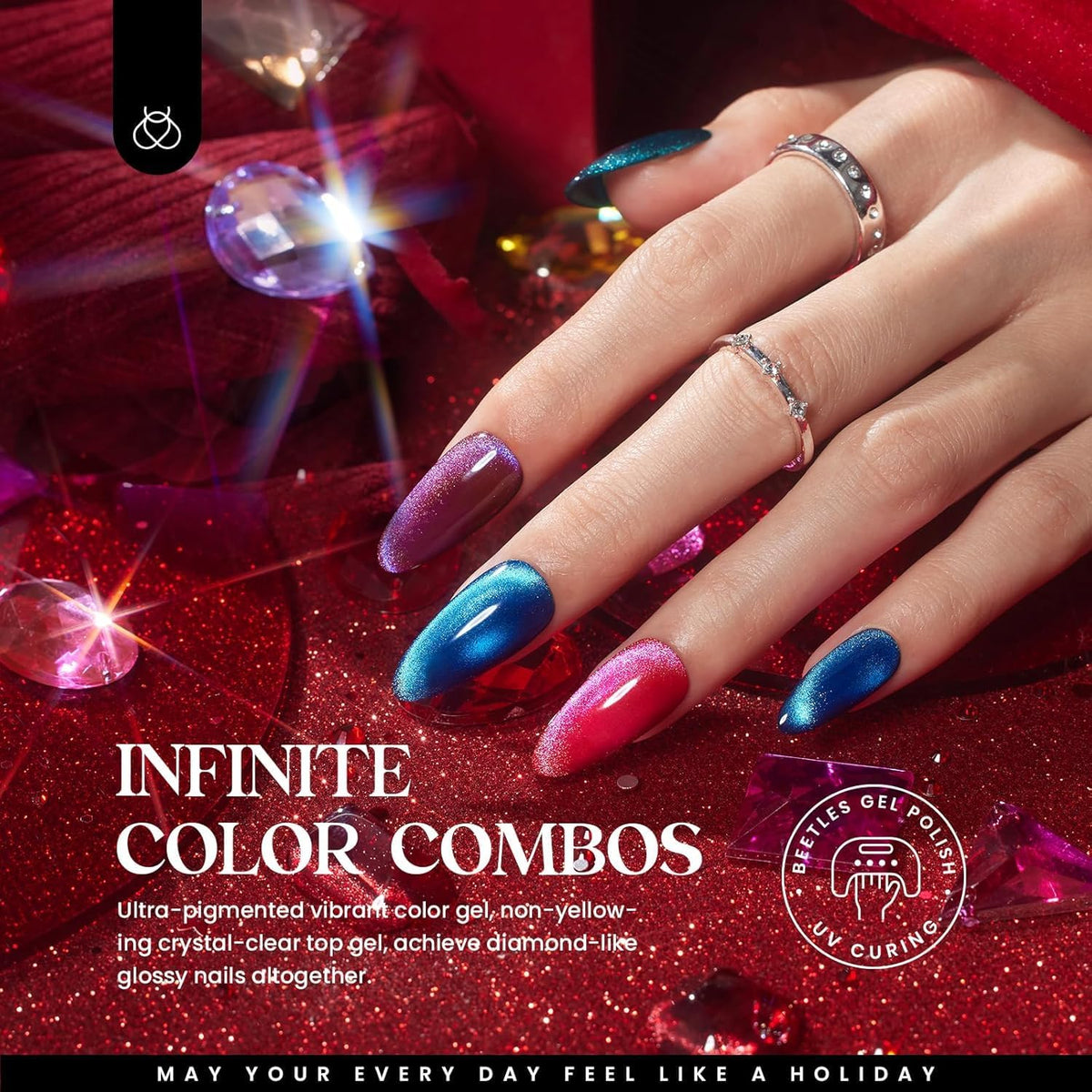 beetles fanned color swatches illustrating 20 vibrant shades benefit