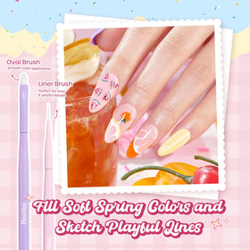 beetles Gel Polish dotting pen tip photo demonstrating precise dot control