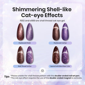 beetles double-ended nail art pen and magnet used to create precise cat eye lines