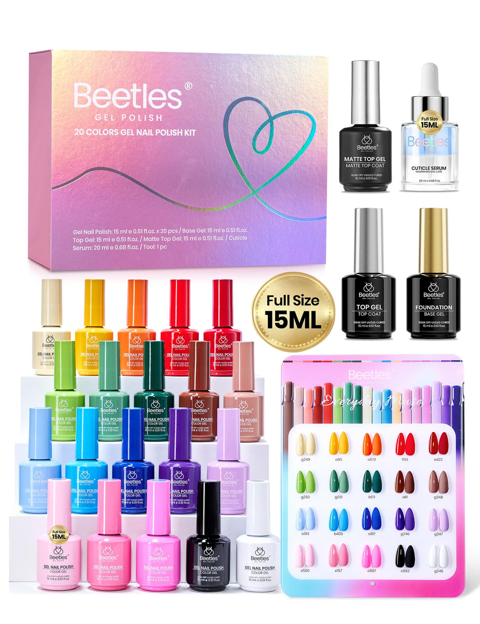 beetles front packaging showing kit contents and benefits