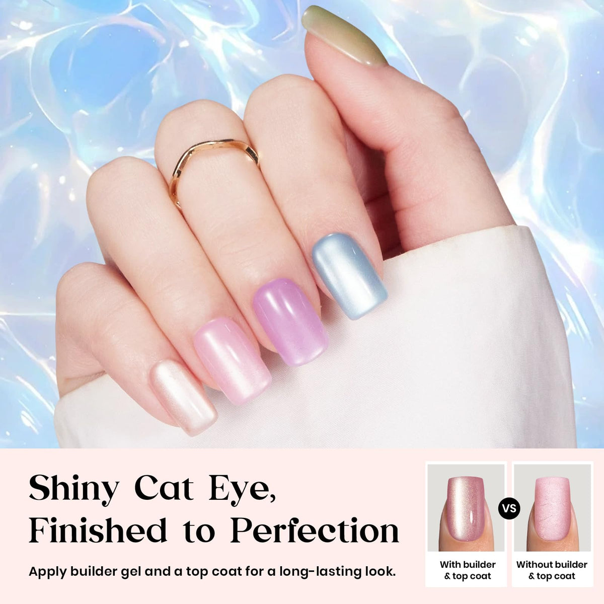 Beetles Gel Polish numbered layout displaying 16 sizes for custom fit