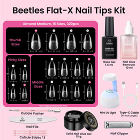 Beetles pre-numbered tip sizes displayed for easy selection