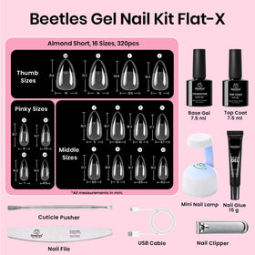 beetles 15g hands-free glue gel jar for secure tip adhesion