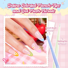 beetles Gel Polish floral palette image showing mixing space for custom colors