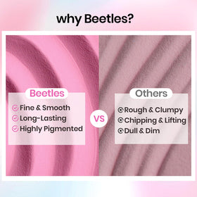 Beetles Gel Polish French manicure demo displaying neat tip definition