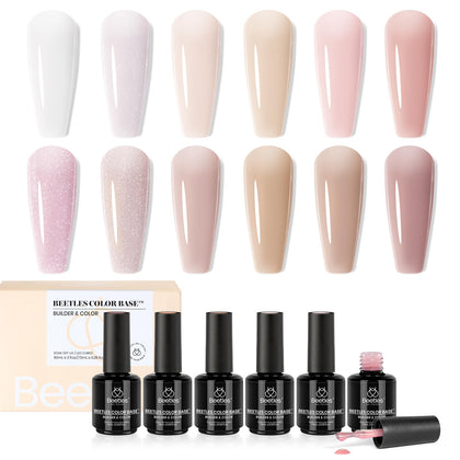 beetles front packaging showing twelve bottles and neat display benefit quick shade choice