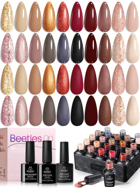 beetles front packaging showing all 20 bottles and box, clear organization benefit