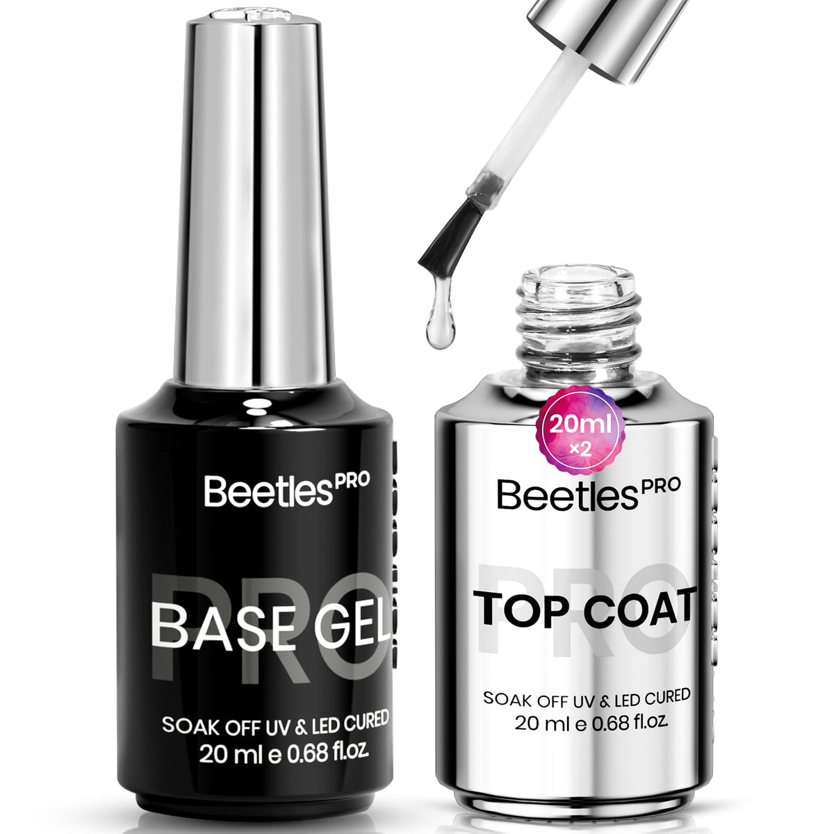 beetles front packaging 20ml showing professional salon-ready bottles and clear labeling