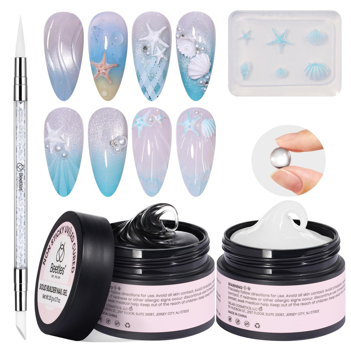 beetles front packaging showing kit contents and easy DIY benefits