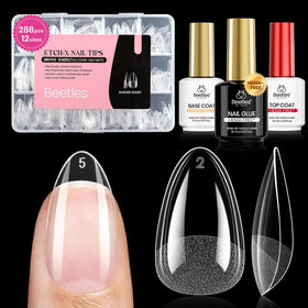 Beetles Gel Polish front packaging showing kit contents and benefits