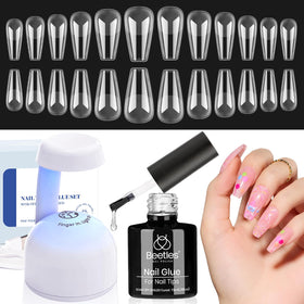 beetles Gel Polish front packaging showing complete at-home kit and contents benefit convenience