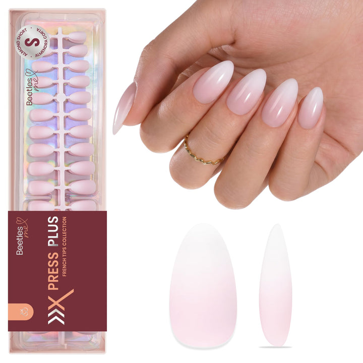 Beetles front packaging showing 224-piece ombre swan-fade set benefit quick selection