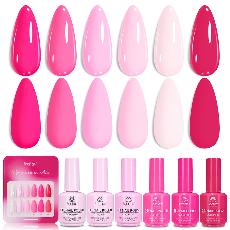 beetles front packaging showing kit and romantic pinks for salon quality results