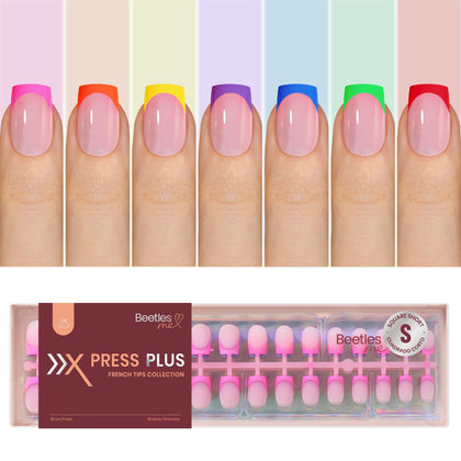 Beetles front packaging showing full 210-piece colorful kit and easy storage benefit