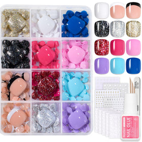 beetles front packaging showing complete toe nail kit and accessories for convenience