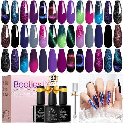 Beetles front packaging showing full kit and color variety for easy gifting