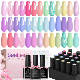beetles front packaging showing all 23 bottles and kit contents for complete sets