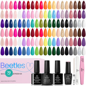 beetles front packaging showing full 70-piece kit and clear contents for easy selection