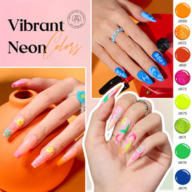 beetles gel polish stroke demo on nail tip showing crisp lines and glitter accents