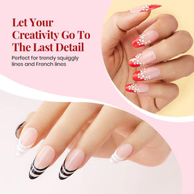 beetles Gel Polish color swatches on tips showing accurate shade reference