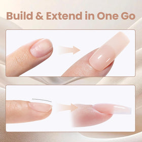 beetles Gel Polish 288 medium square tips fanned out for easy selection