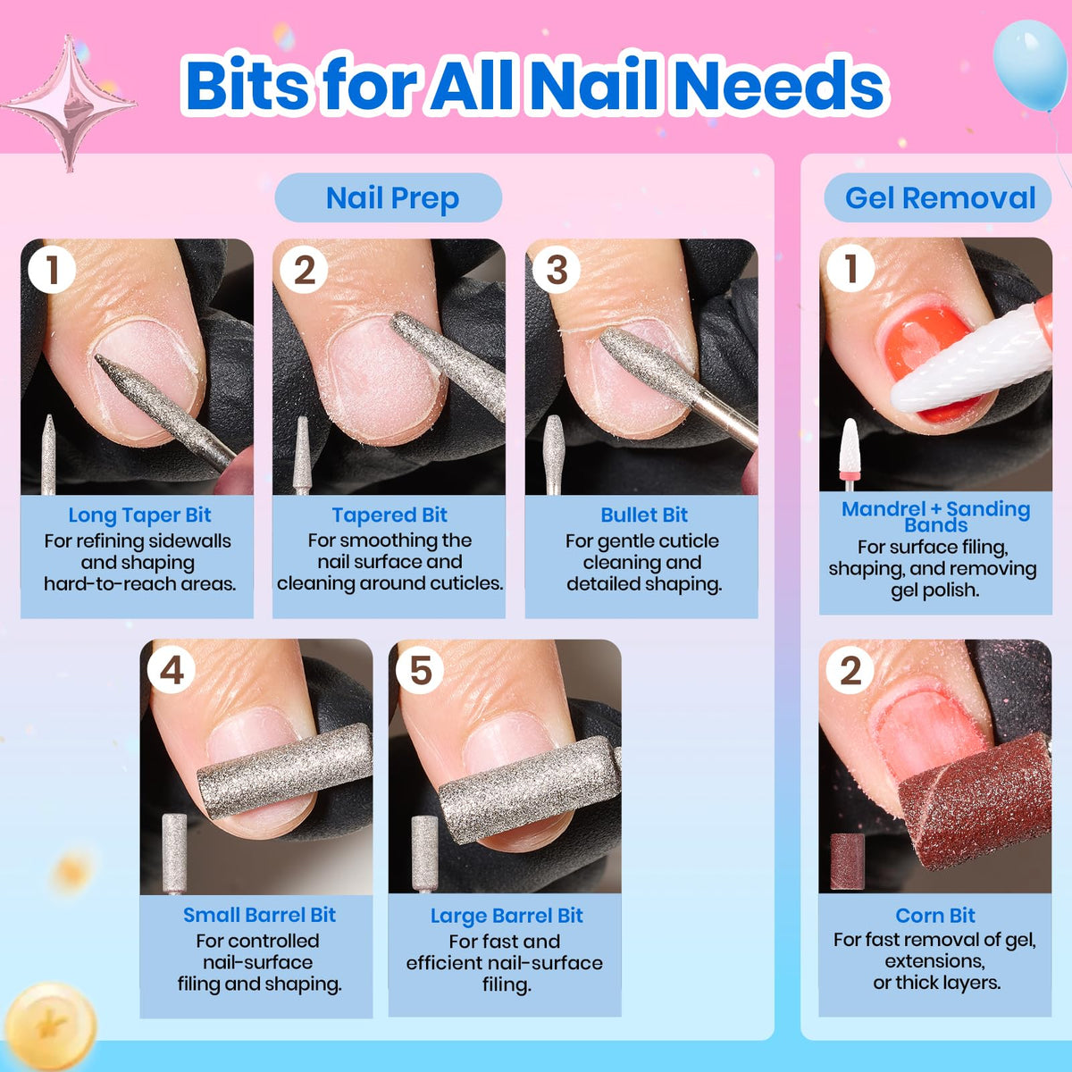 beetles Gel Polish nail drill detail showing ergonomic design and adjustable speed