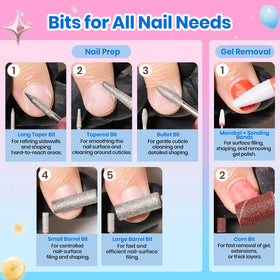 beetles Gel Polish nail drill detail showing ergonomic design and adjustable speed
