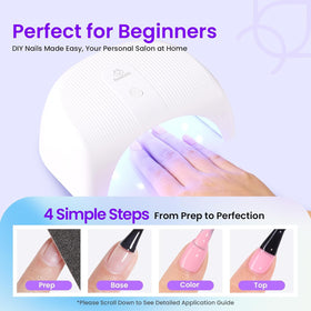 beetles Gel Polish UV lamp closeup with sensor for consistent, fast curing